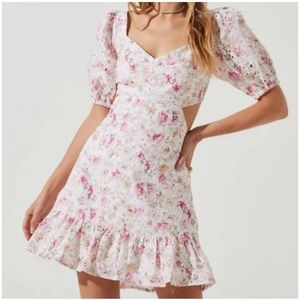 ASTR the label Women's Dorinne Dress - XS - Cutout - Mini Dress